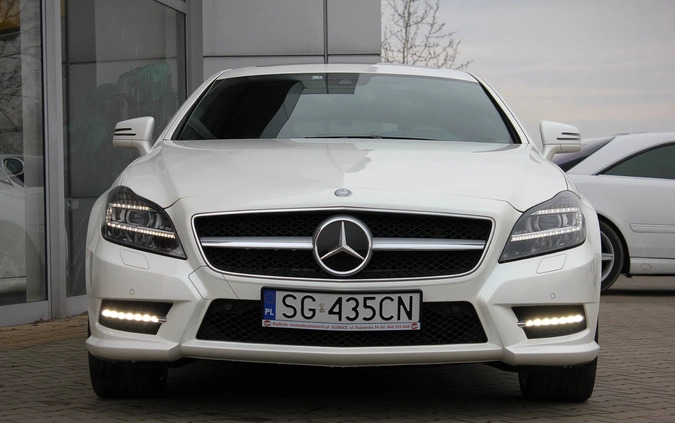 Mercedes-Benz CLS cena 139900 przebieg: 58000, rok produkcji 2012 z Głubczyce małe 497